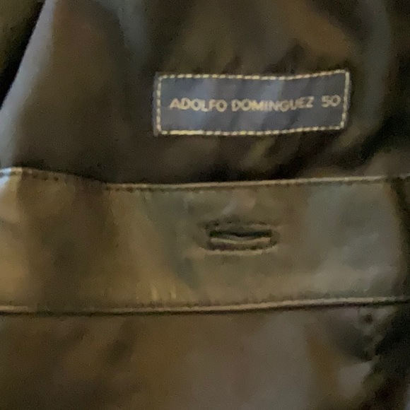 ADOLFO Black Leather Jacket sz XL - Picture 9 of 9